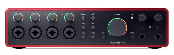 Focusrite Scarlett 18i16 4th Gen – interfejs audio USB