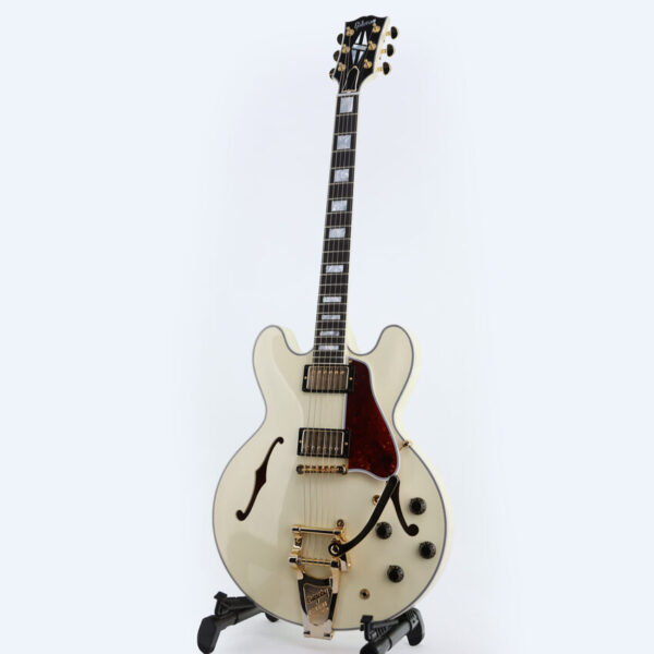 Gibson 59 ES-355 Classic White Bigsby VOS GH gitara elektryczna0