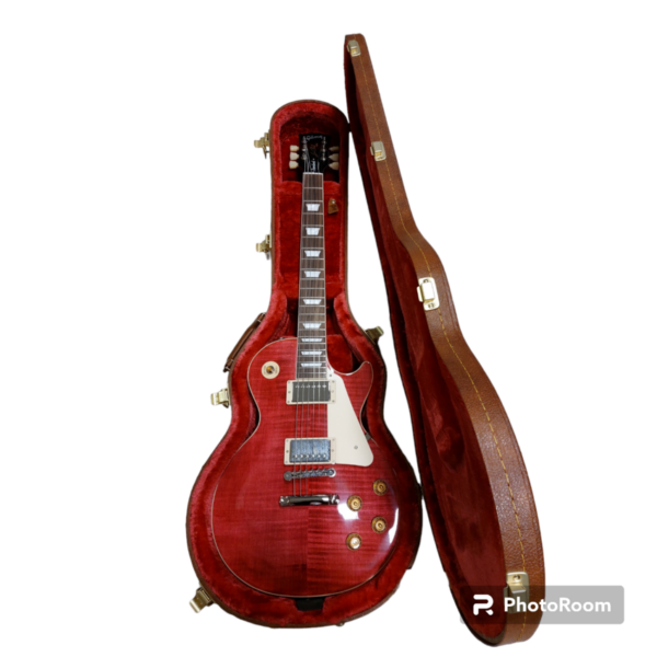 Gibson Les Paul Standard 50s Figured Top Translucent Fuchsia - gitara elektryczna0