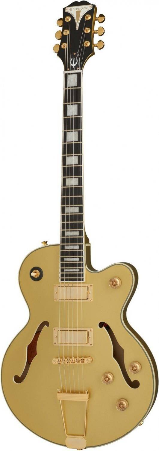 Gitara elektryczna - Epiphone Uptown Kat ES TGM Topaz Gold Metalic