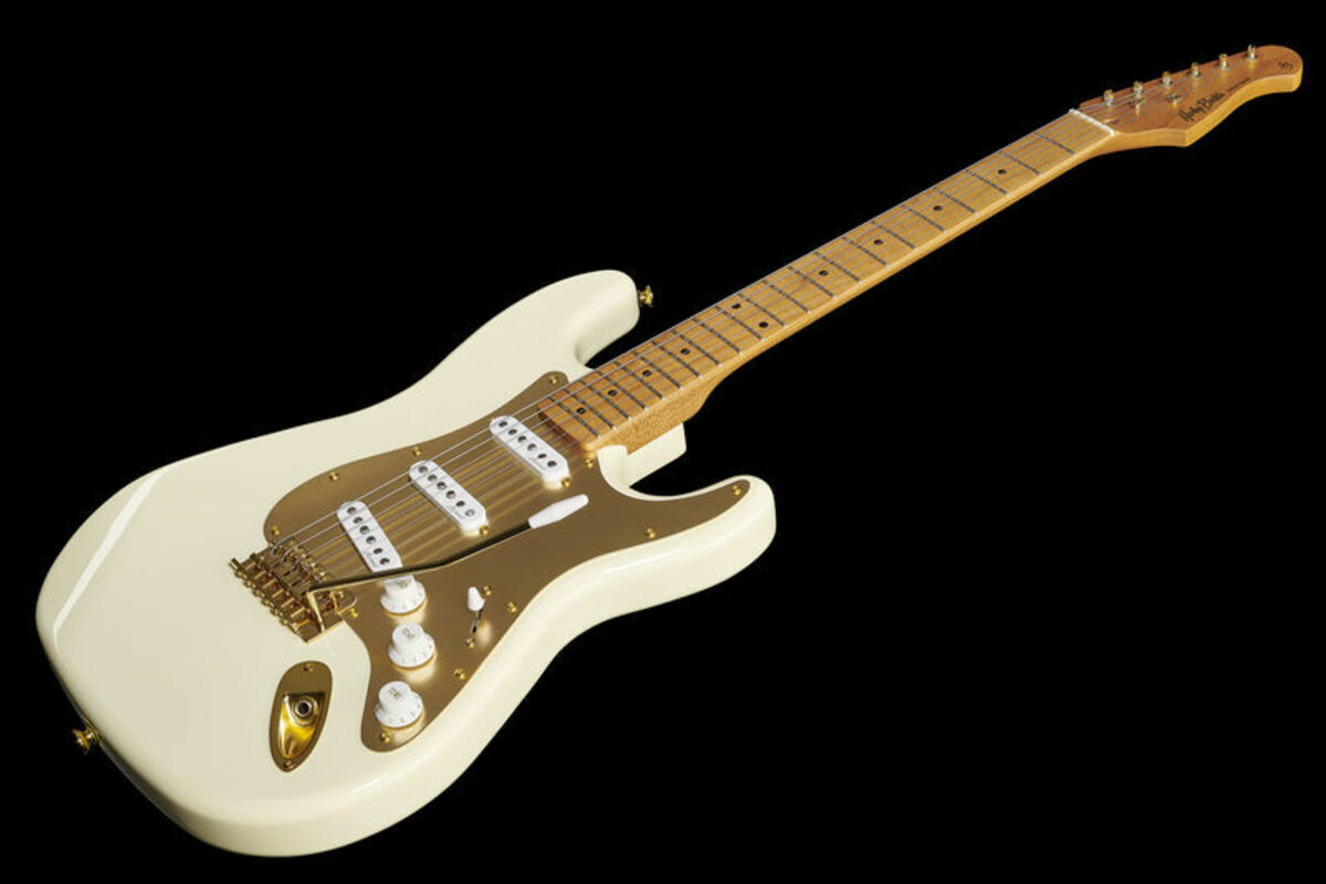 Gitara elektryczna Harley Benton BM-75 Trans Red Deluxe Series Gitara elektryczna Harley Benton BM-75 Trans Red Deluxe Series