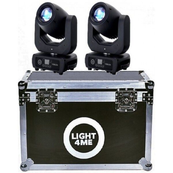 LIGHT4ME VENOM SPOT 150W głowa ruchoma LED SET