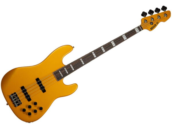 Markbass MB GV 4 GLOXY Metallic Yellow CR RW – gitara basowa