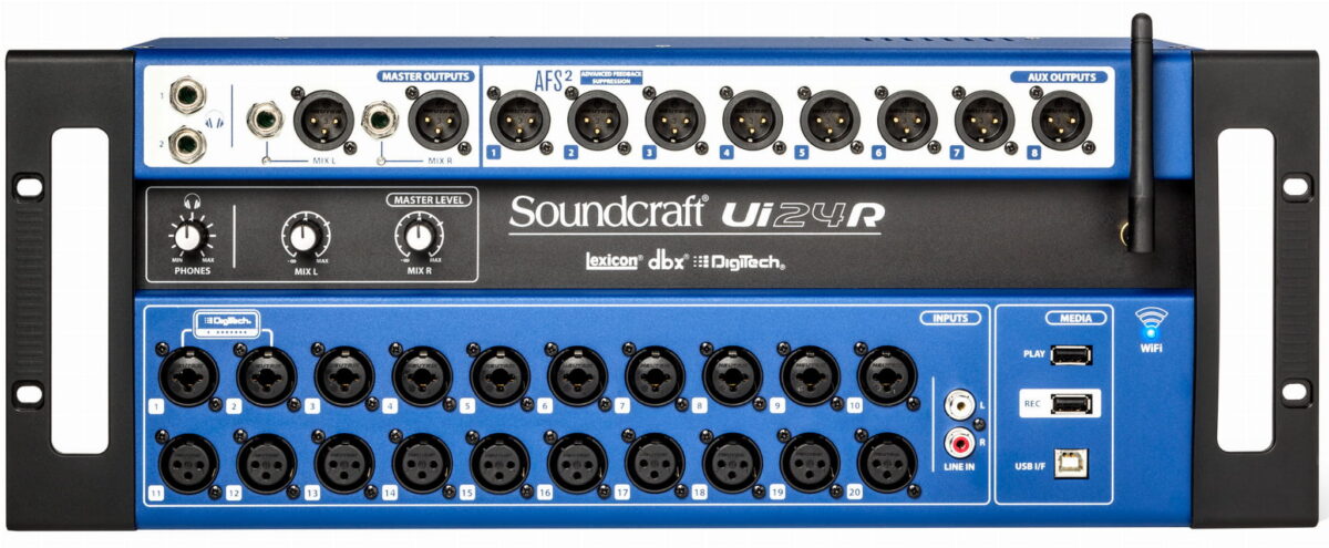 Mikser cyfrowy - Soundcraft UI 24R