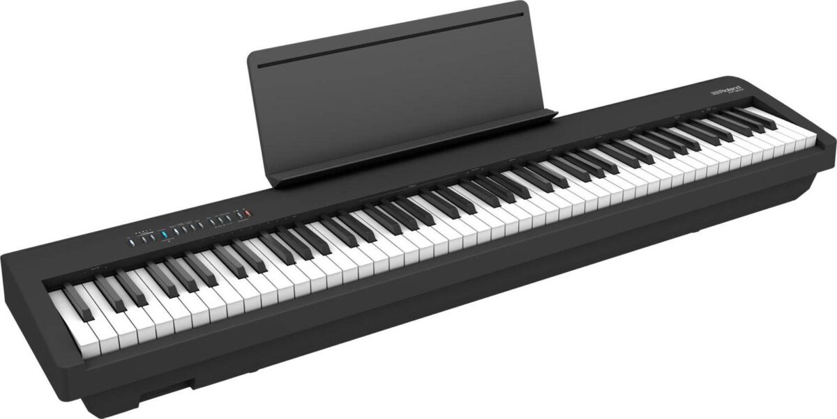 Roland FP-30X BK - Przenośne pianino cyfrowe z dedykowanym statywem0