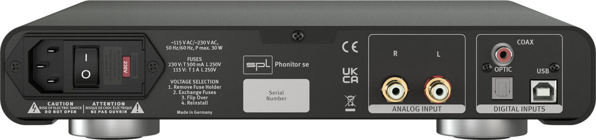 SPL Phonitor se + DAC768xs, black0