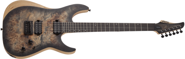 Schecter Reaper 6 Satin Charcoal Burst - Gitara elektryczna