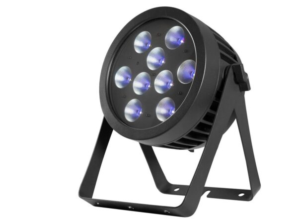 EUROLITE LED IP PAR 9 UV Spot - Reflektor LED PAR UV0