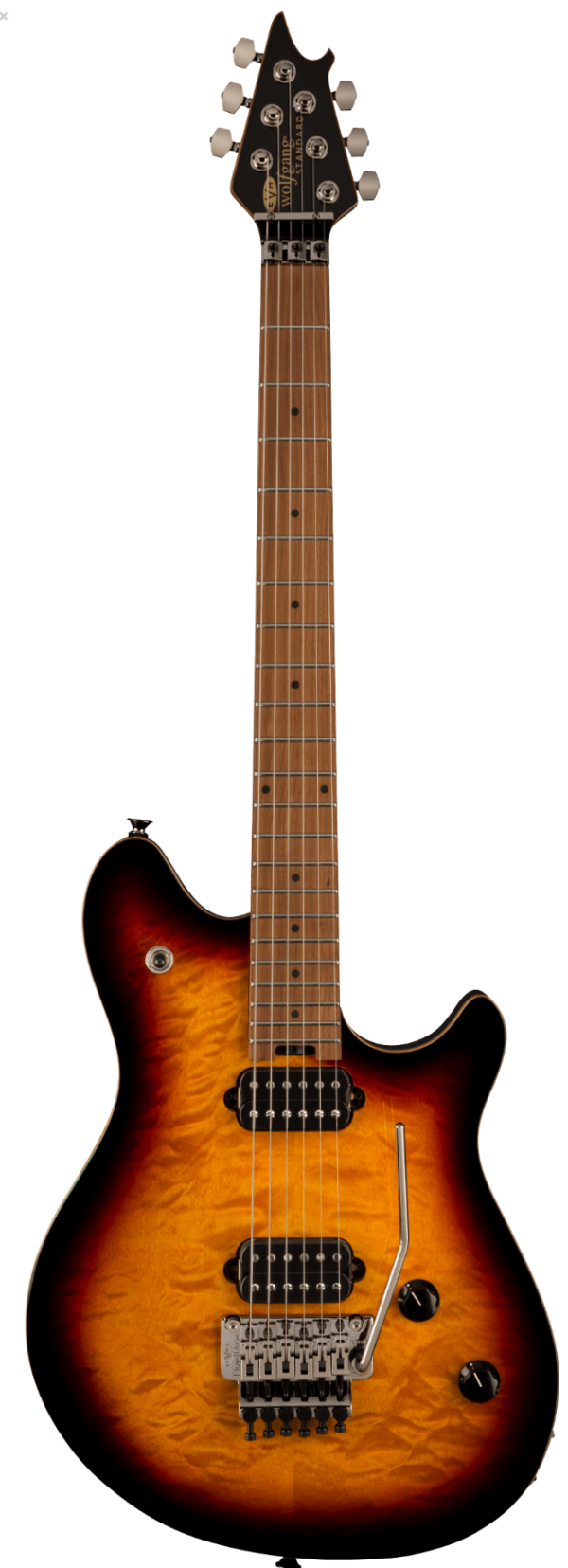 EVH Wolfgang WG Standard Quilt Maple 3-Color Sunburst