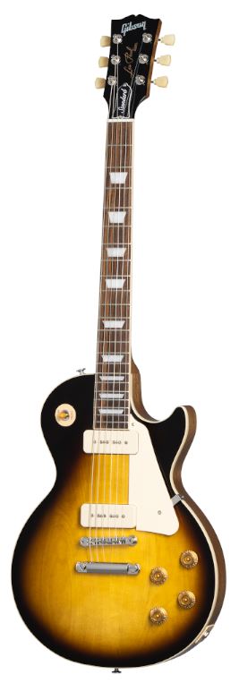 Gibson Les Paul Standard 50s Plain Top P-90 Tobacco Burst