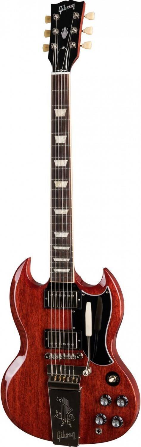 Gitara Elektryczna - Gibson SG Standard '61 Maestro Vibrola Faded Vintage Cherry