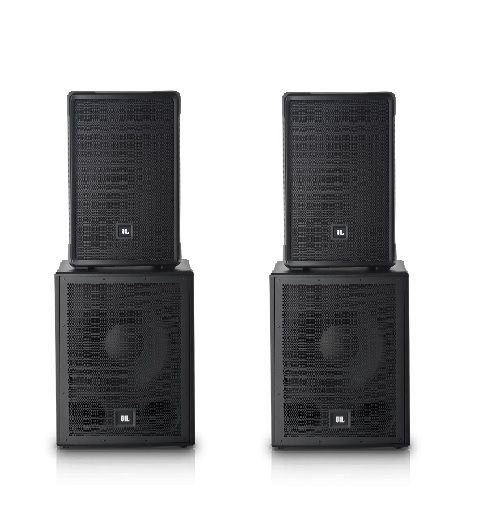 JBL 2x IRX112BT + 2x IRX115S - aktywny zestaw nagłośnieniowy z bluetooth