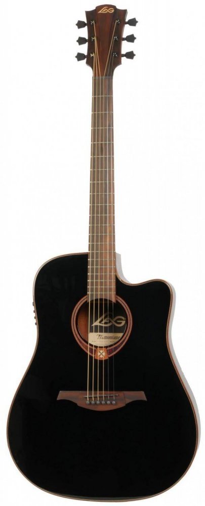 Lag Tramontane T118DCE-BLK - gitara elektro-akustyczna