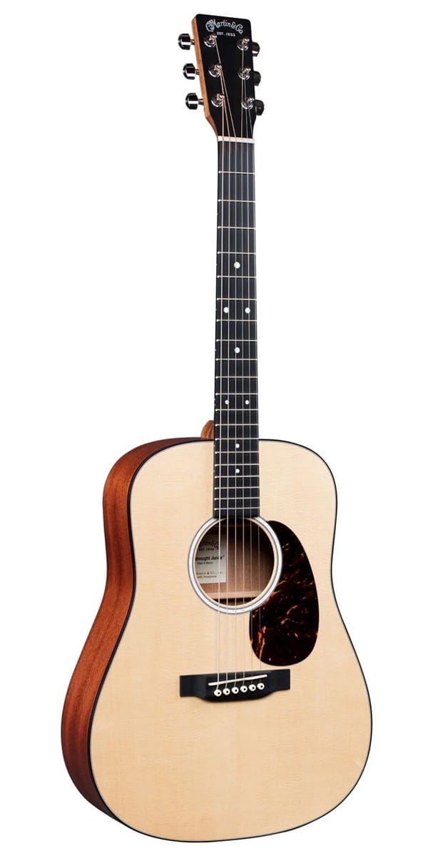 Martin D Jr-10E-02 Satin Sit/Sap Gitara el-akust