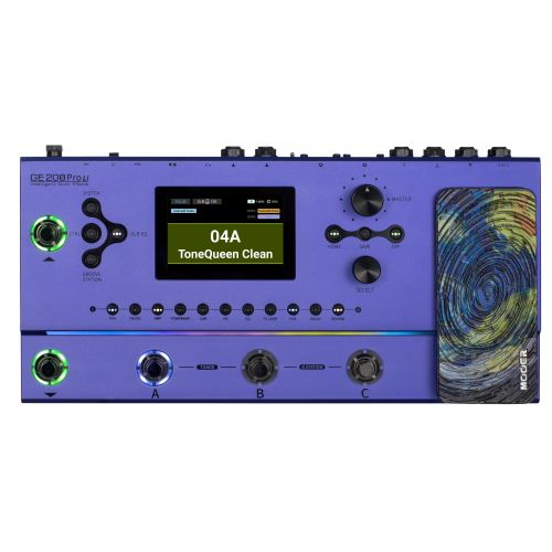 Mooer GE-200 PRO Li multiefekt gitartowy - multiefekt gitarowy