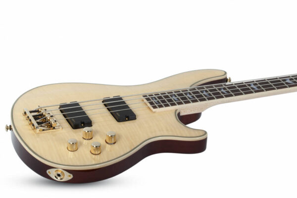 Schecter Omen Extreme 4 Gloss Natural - gitara basowa0