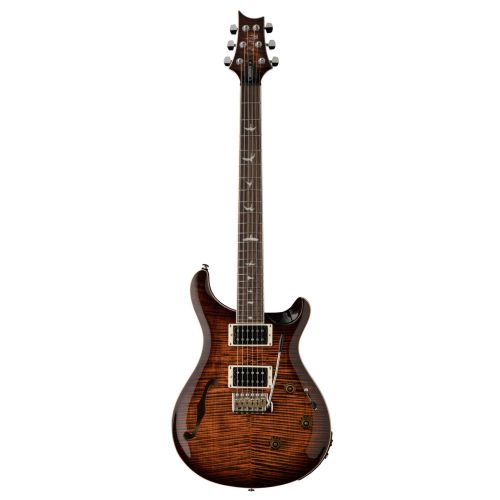 PRS SE Custom 24 Semi Hollow Piezo Tiger Burst - gitara elektryczna