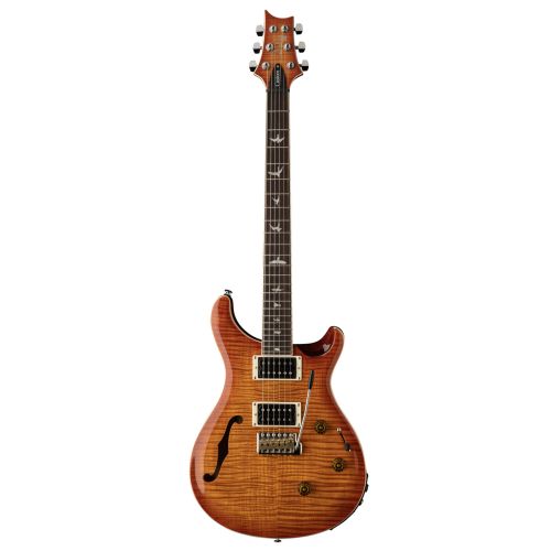 PRS SE Custom 24 Semi Hollow Piezo Vintage Sunburst - gitara elektryczna