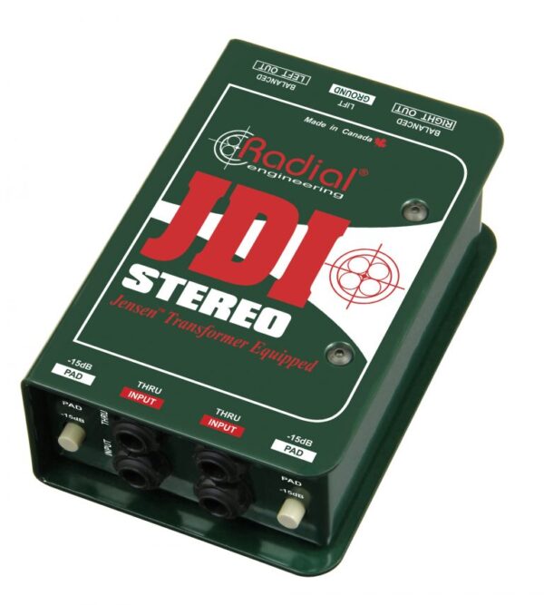 RADIAL JDI Stereo - DI-Box Stereo Pasywny