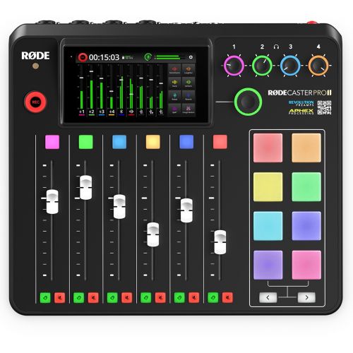 RodeCaster Pro II stacja robocza do nagrywania