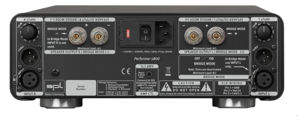 SPL Performer s800, black0