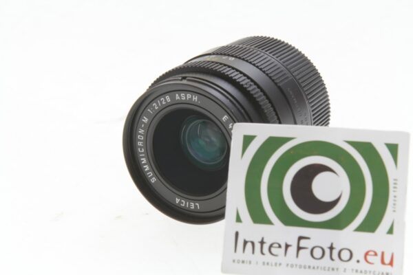 Leica 28/2 Summicron-M Asph 6-Bit Czarny (11604)0