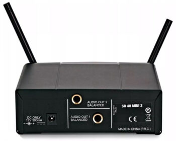 AKG ワイヤレス　SR40 PT40 MINI PROセット AKG SR40 PT40 MINI Pro ワイヤレスシステム - メルカリ