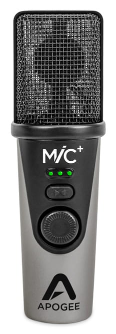 Apogee MiC+ – mikrofon pojemnościowy USB Apogee MiC+ – mikrofon pojemnościowy USB