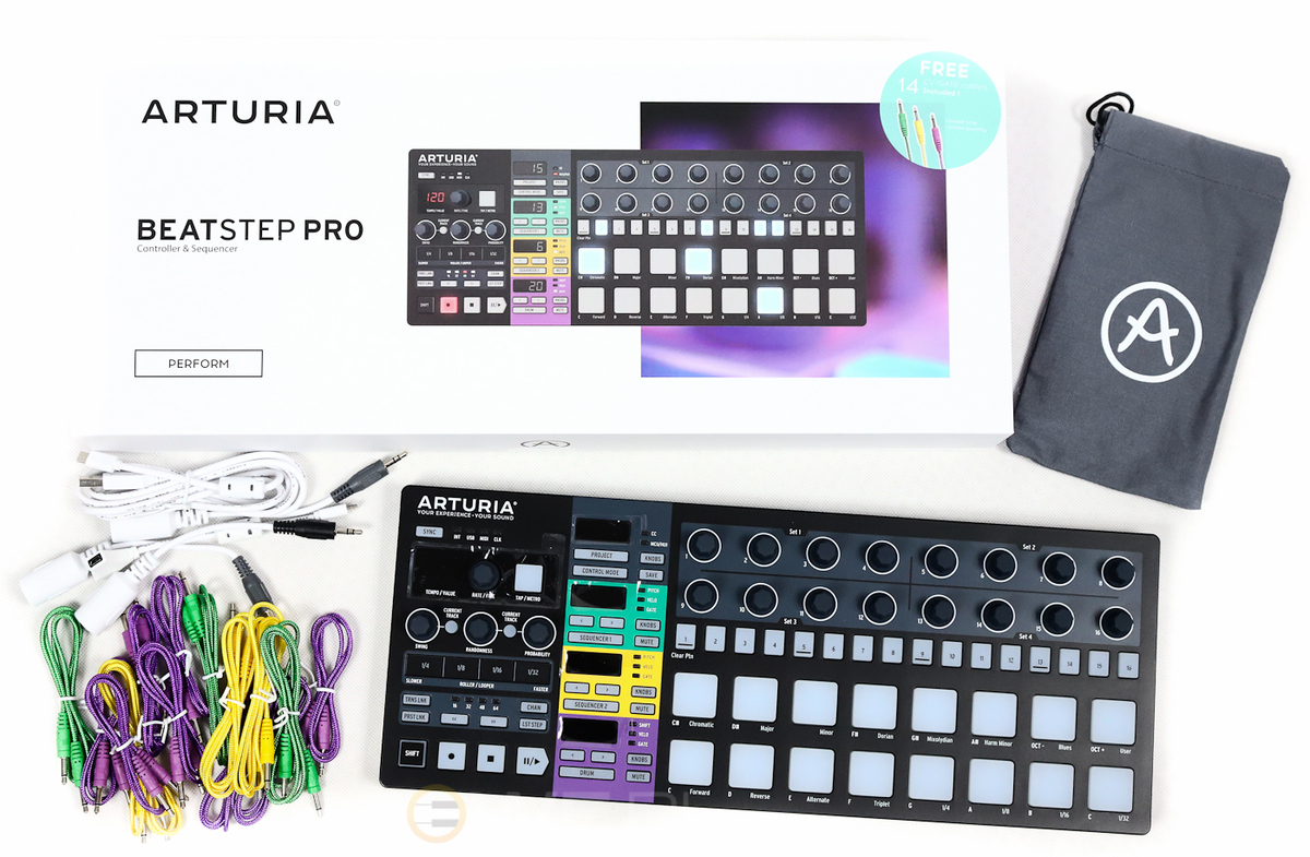 Arturia BEATSTEP PRO Black Edition / sekwencer krokowy Arturia BEATSTEP PRO Black Edition / sekwencer krokowy