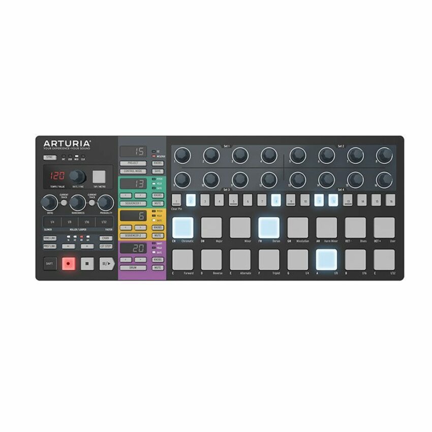 Arturia BEATSTEP PRO Black Edition / sekwencer krokowy0 Arturia BEATSTEP PRO Black Edition / sekwencer krokowy0