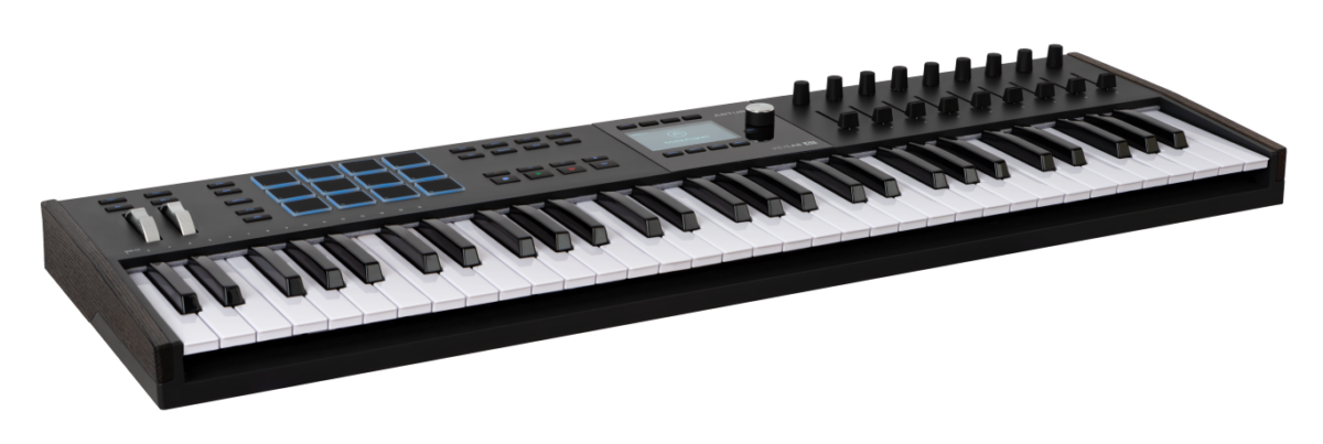 Arturia KeyLab 61 mk3 Black - kontroler MIDI / Bezpłatne wsparcie techniczne0