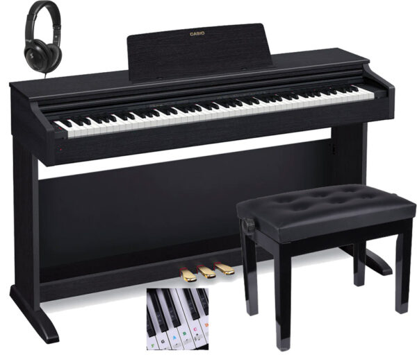CASIO Celviano AP-270 BK - czarne + ŁAWA