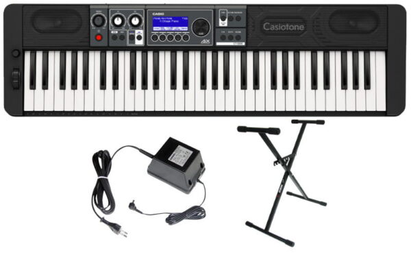 Casio CT-S500 Keyboard z Efektami + STATYW + ZASILACZ