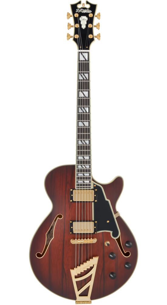 D’Angelico Deluxe SS Brown Burst - gitara elektryczna