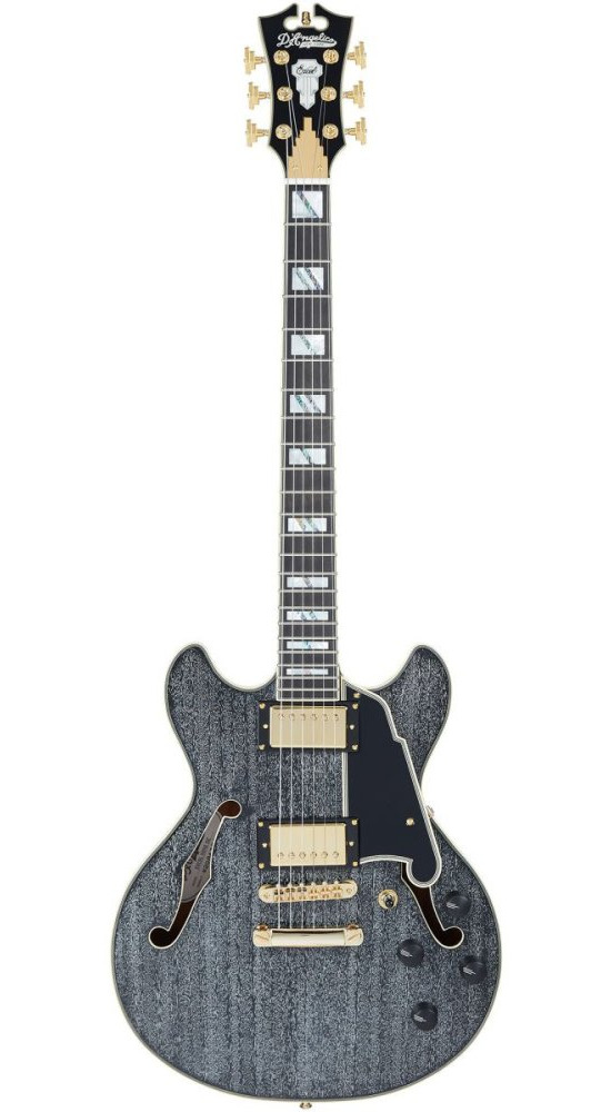 D'Angelico Excel Mini DC Black Dog - gitara elektryczna