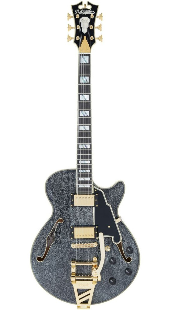 D'Angelico Excel SS Black Dog - gitara elektryczna