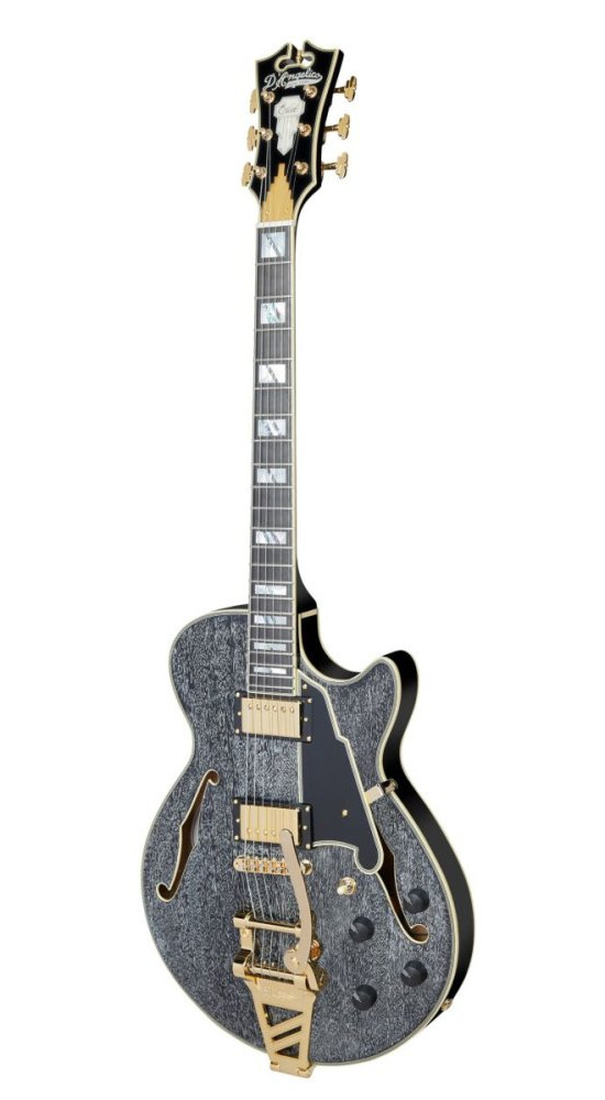 D'Angelico Excel SS Black Dog - gitara elektryczna0