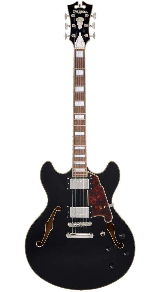 D'Angelico Premier DC Solid Black - gitara elektryczna