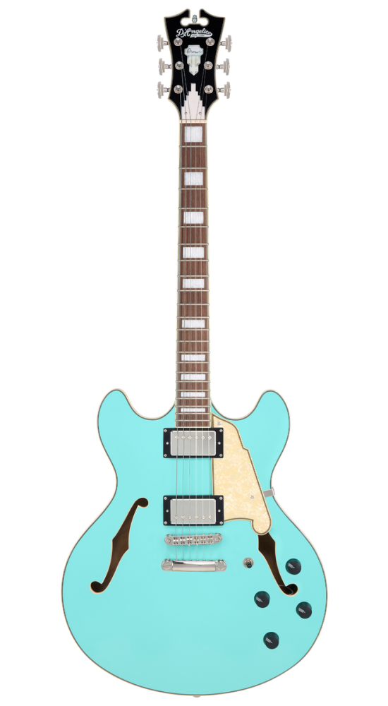 D'Angelico Premier DC Surf Green - gitara elektryczna