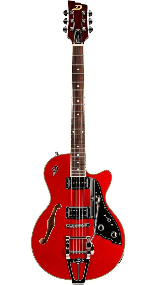 Duesenberg Starplayer III Flat Top Catalina Red - gitara elektryczna