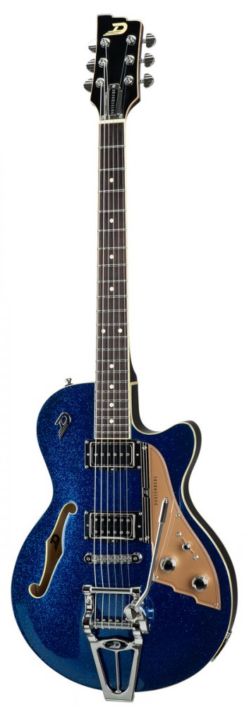 Duesenberg Starplayer TV (Sparkle Finishes) Blue Sparkle - gitara elektryczna
