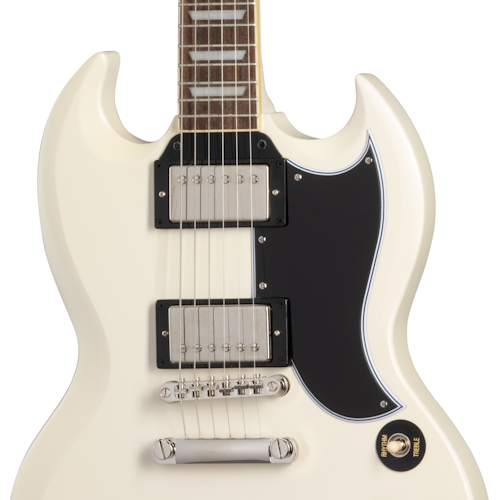 Epiphone 1961 Les Paul SG Standard Aged Classic White - Vibe