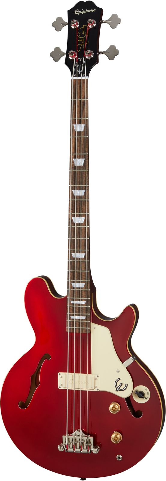 Epiphone Jack Casady Bass Sparkling Burgundy Epiphone Jack Casady Bass Sparkling Burgundy