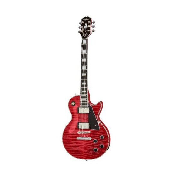 Epiphone Les Paul Custom Figured (Incl. Premium Gig Bag) Transparent Red gitara elektryczna