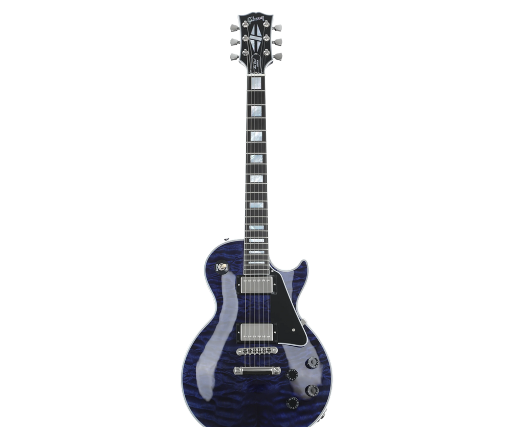 エピフォン Epiphone Les Paul Quilt Viper Blue Epiphone Les Paul Custom Quilt Viper Blue エレキギター レス