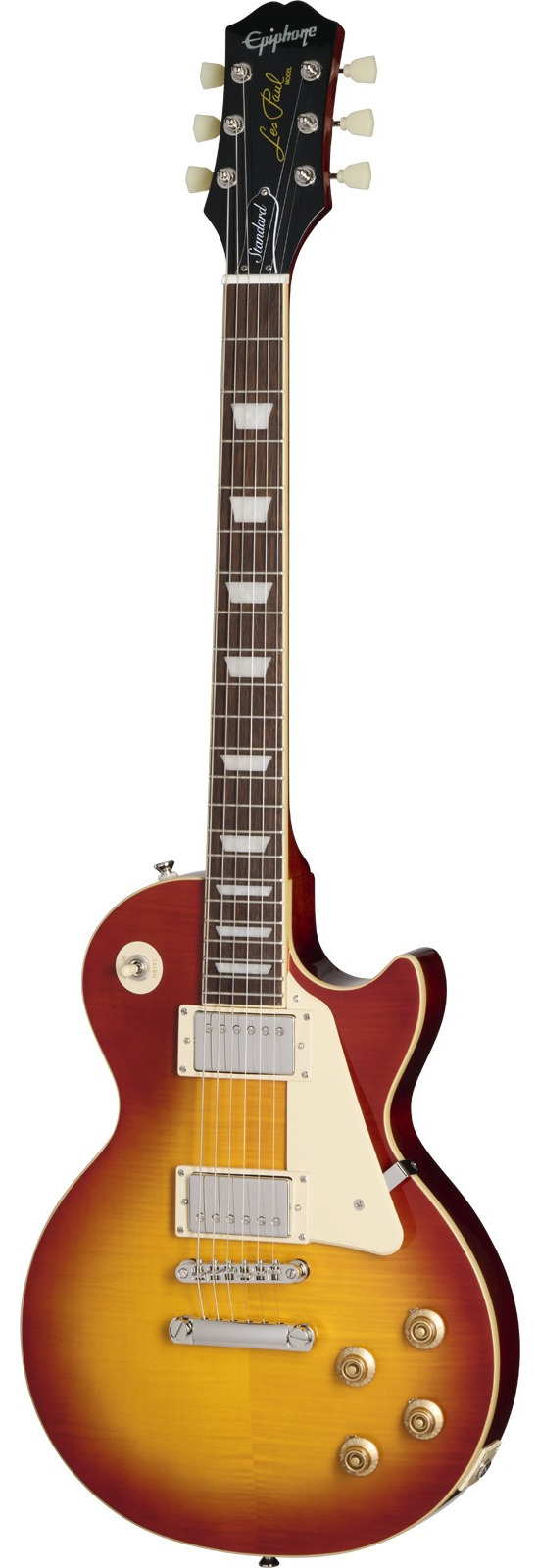Epiphone Les Paul Standard 50s Figured (Incl. Premium Gig Bag) Washed Cherry Sunburst gitara elektryczna