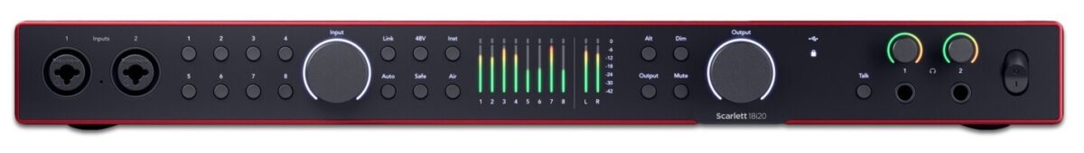 Focusrite Scarlett 18i20 4th Gen - Interfejs audio USB
