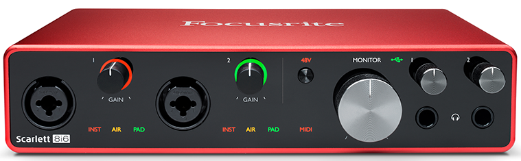Focusrite Scarlett 8i6 3rd Gen Focusrite Scarlett 8i6 3rd Gen