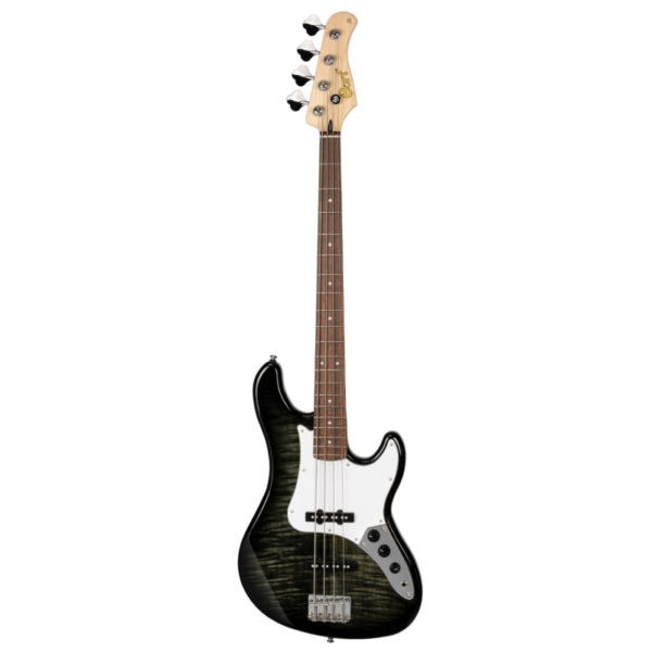 Gitara basowa Cort GB24 JJ TBK + Wzmacniacz 20W + Kabel + Tuner + Statyw0