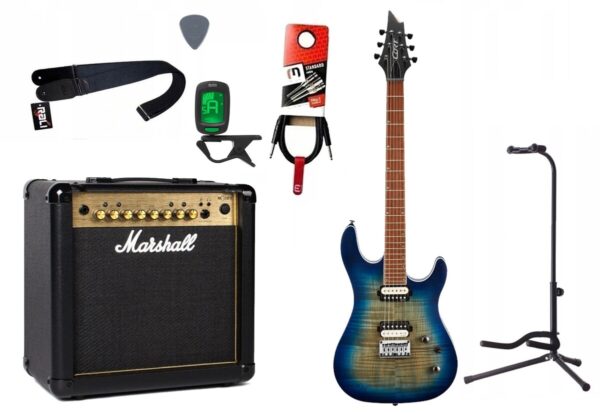 Gitara elektryczna Cort KX 300 + wzmacniacz - zestaw 1434
